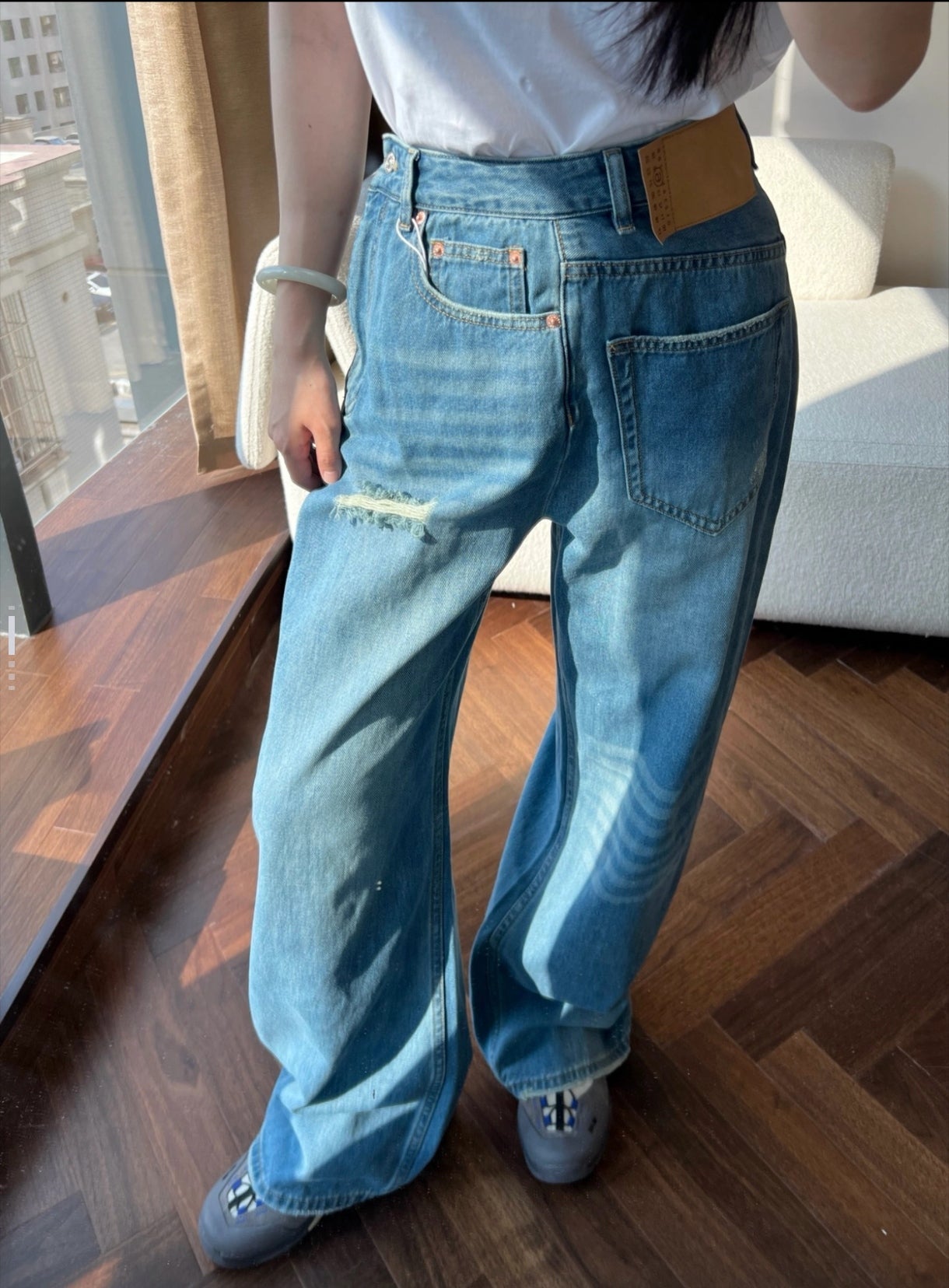 M6 Reverse Pocket Jeans