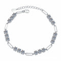 5.4CT Chain Link Bracelet Moissanite Bracelet