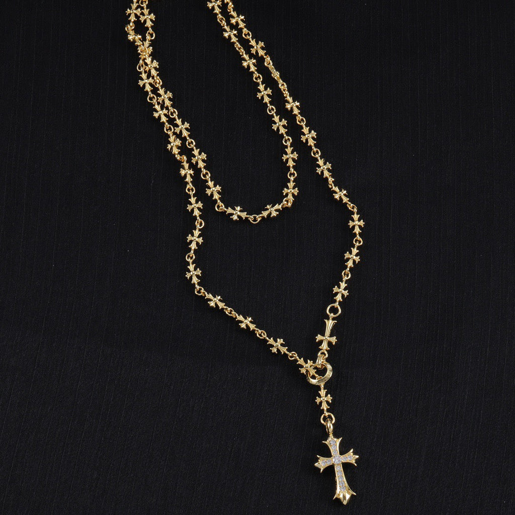 Chrome Hearts Plain Diamond Necklace