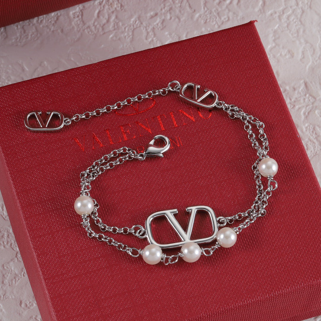 Valentino Pearl Bracelet