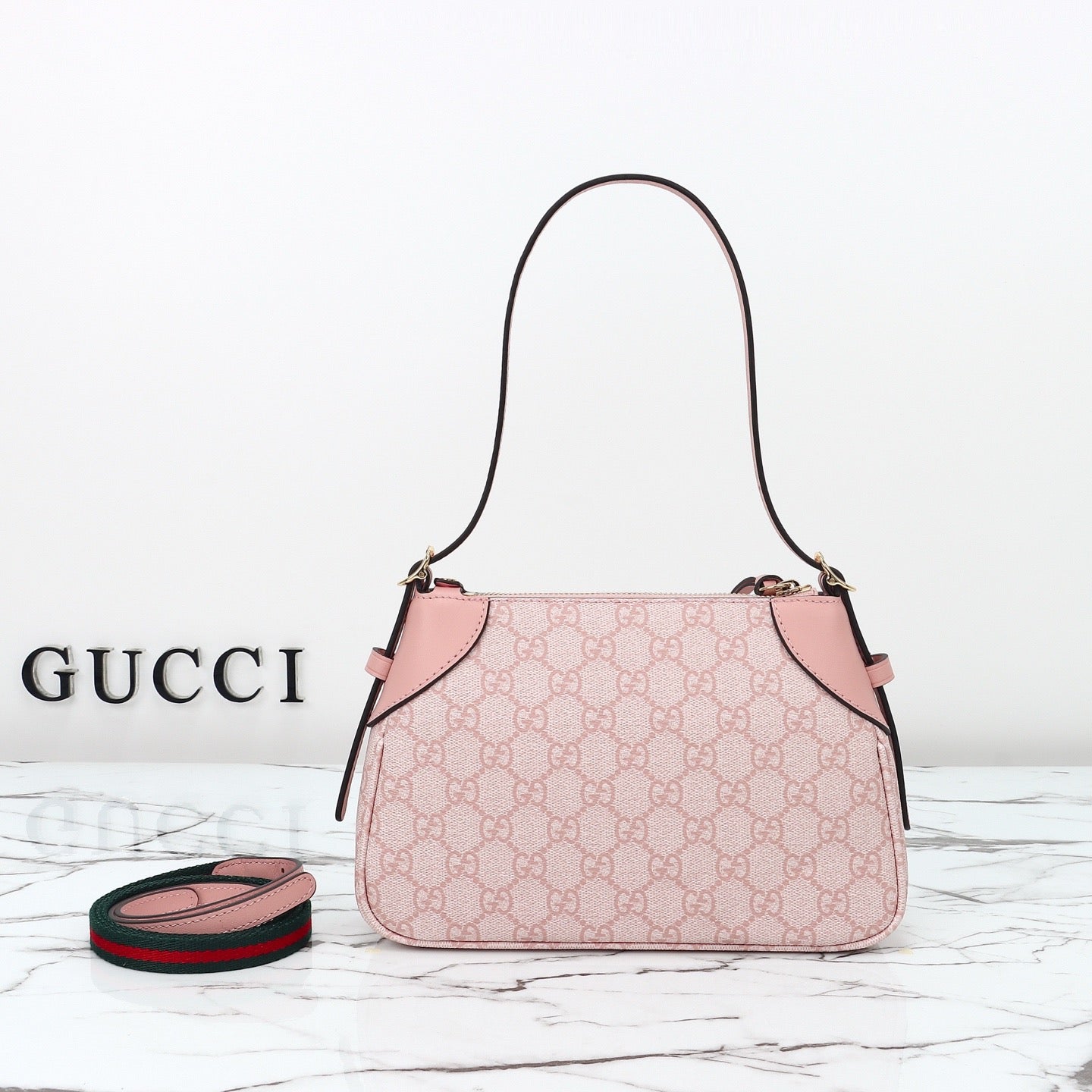 Gucci Pink Shoulder Bag