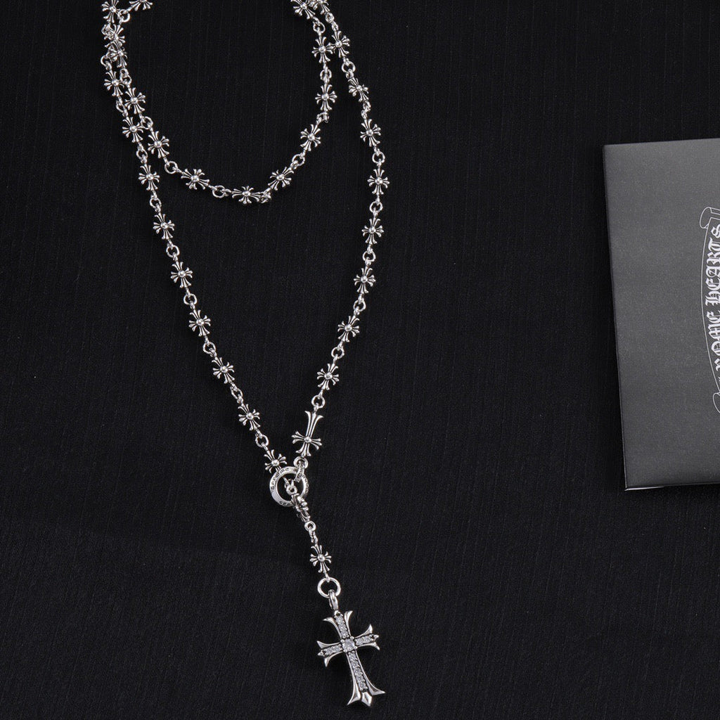 Chrome Hearts Plain Diamond Necklace
