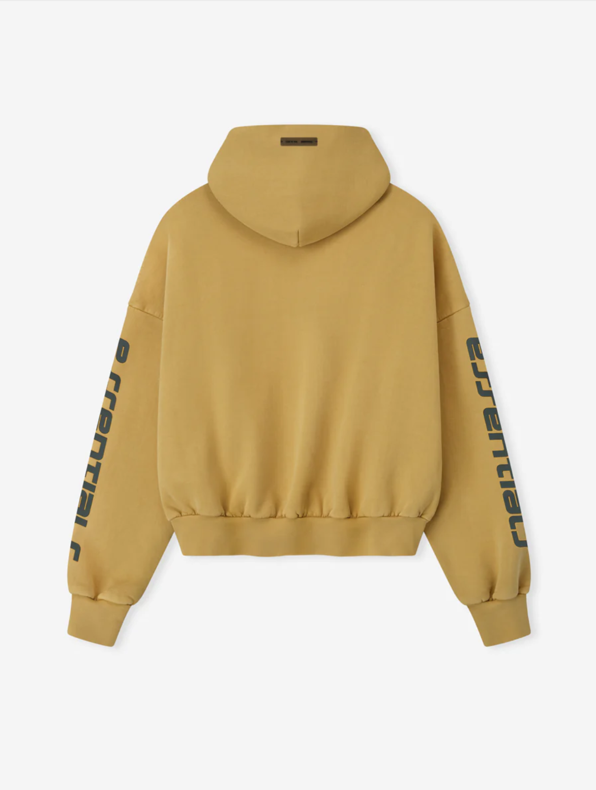 ESSENTIALS Cropped Relaxed Hoodie