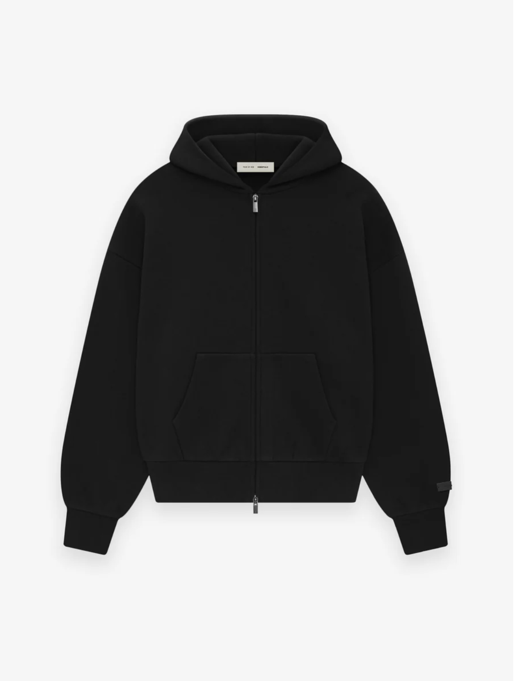 ESSENTIALS Classic Full Zip-Up Hoodie