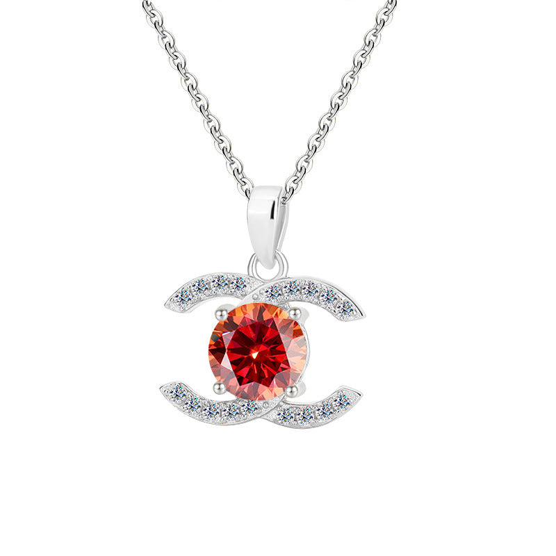 Chanel Colored Moissanite Necklace