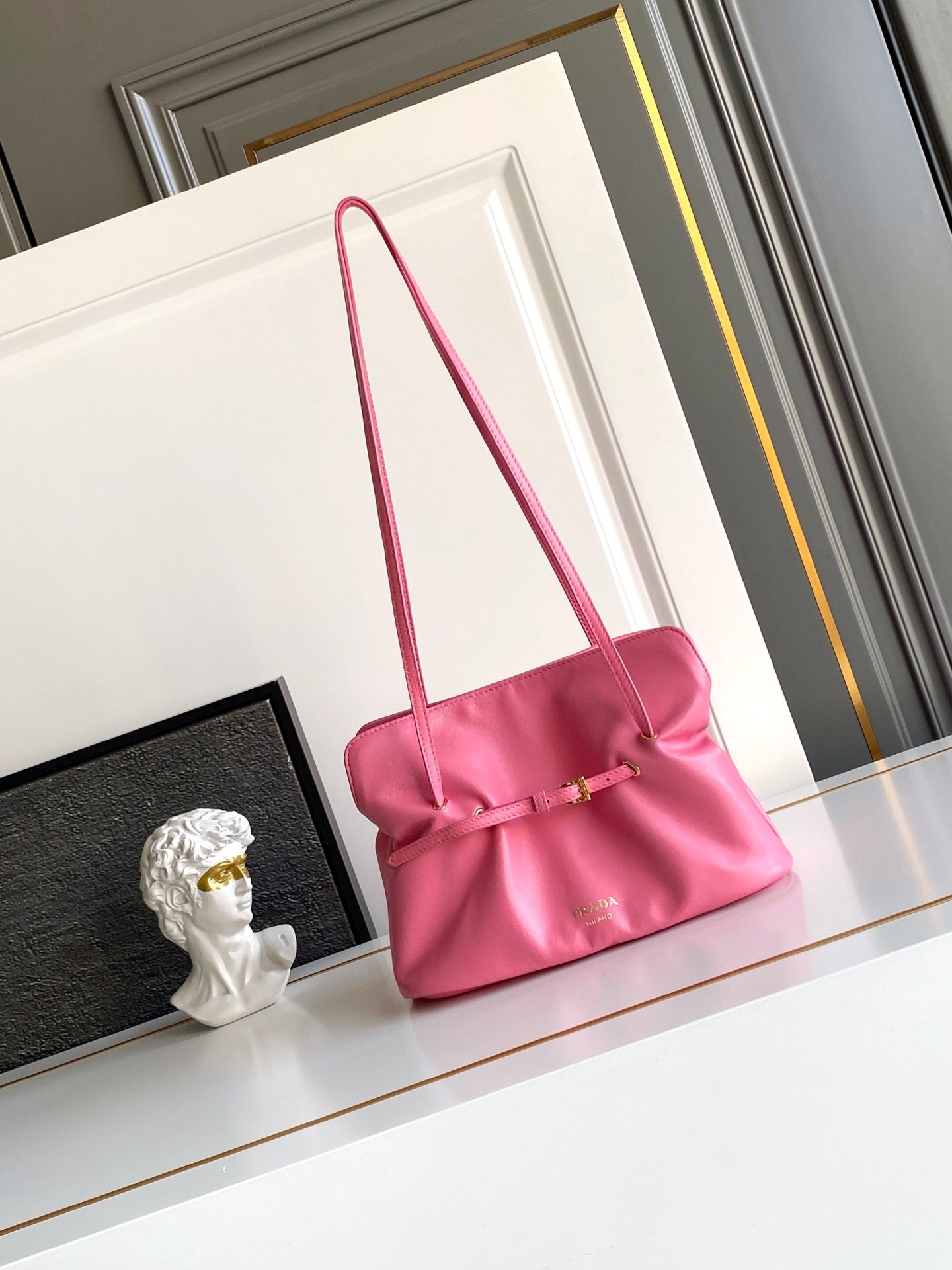 Prada Dada Small Nappa Leather Bag