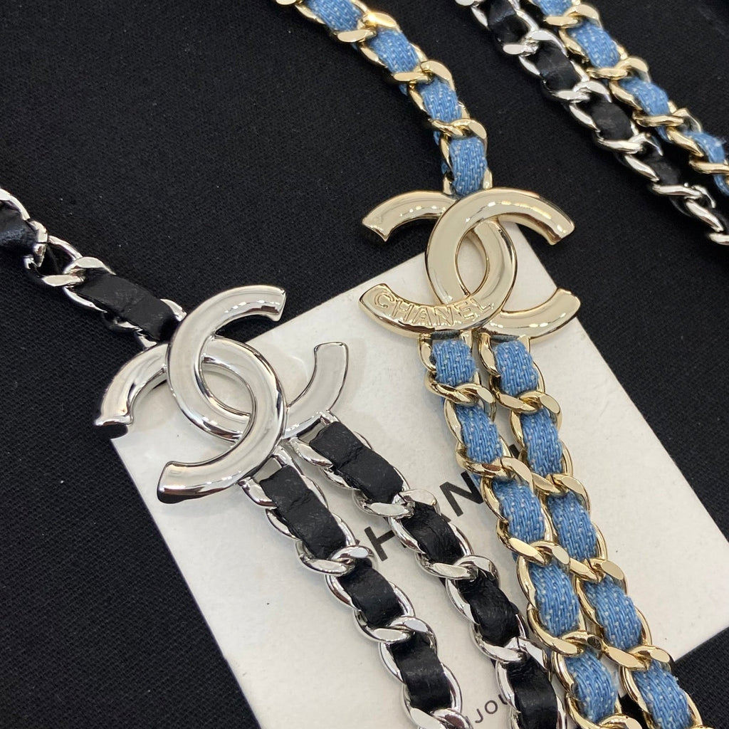 Chanel Denim Waist Band