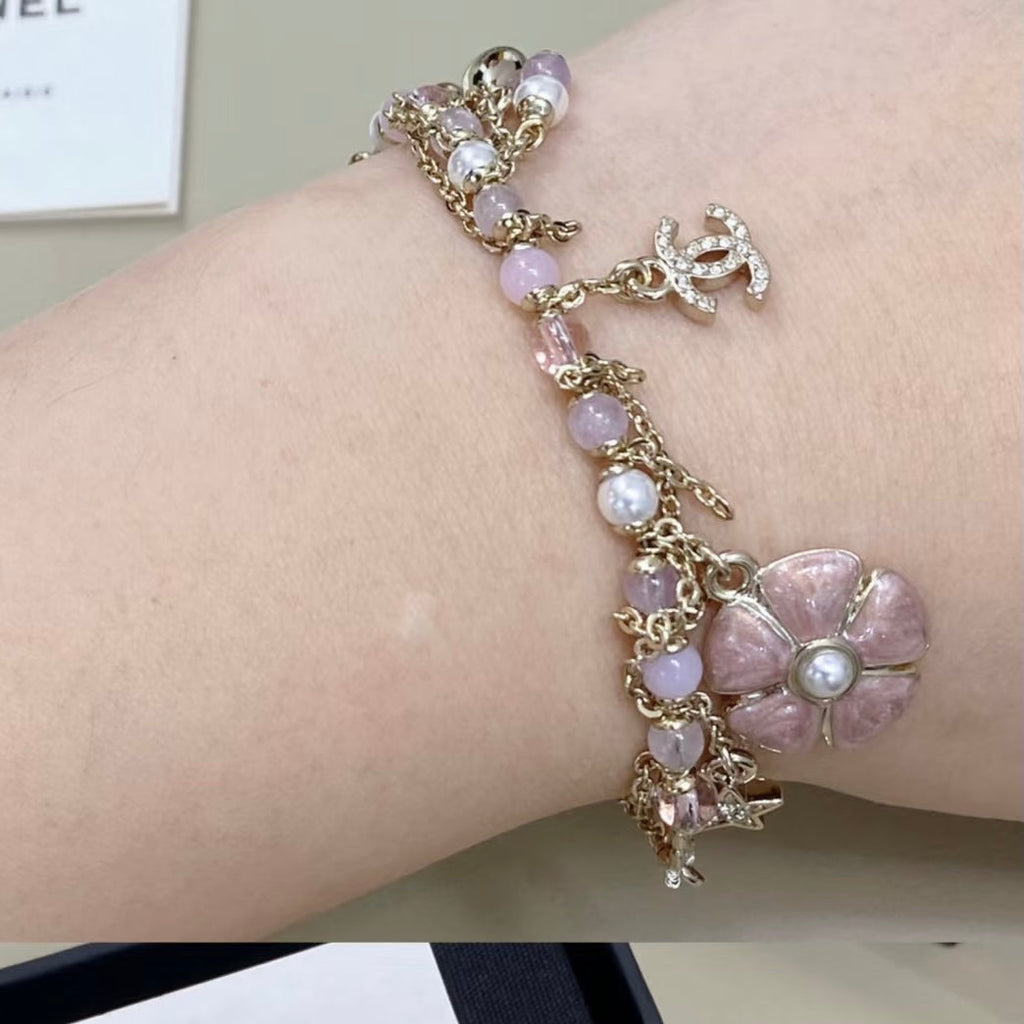 Chanel 26C Pearl Dangle Bracelet
