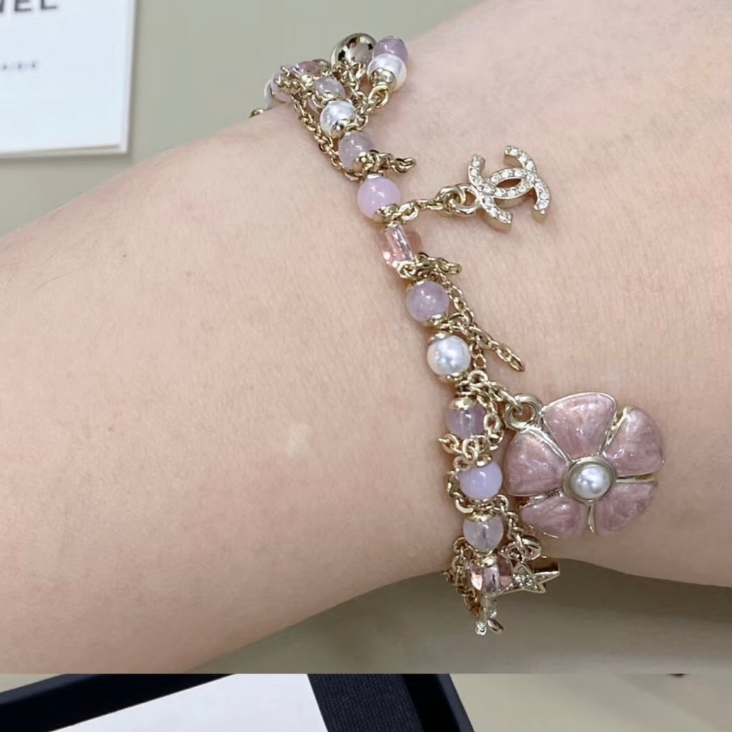 Chanel 26C Pearl Dangle Bracelet