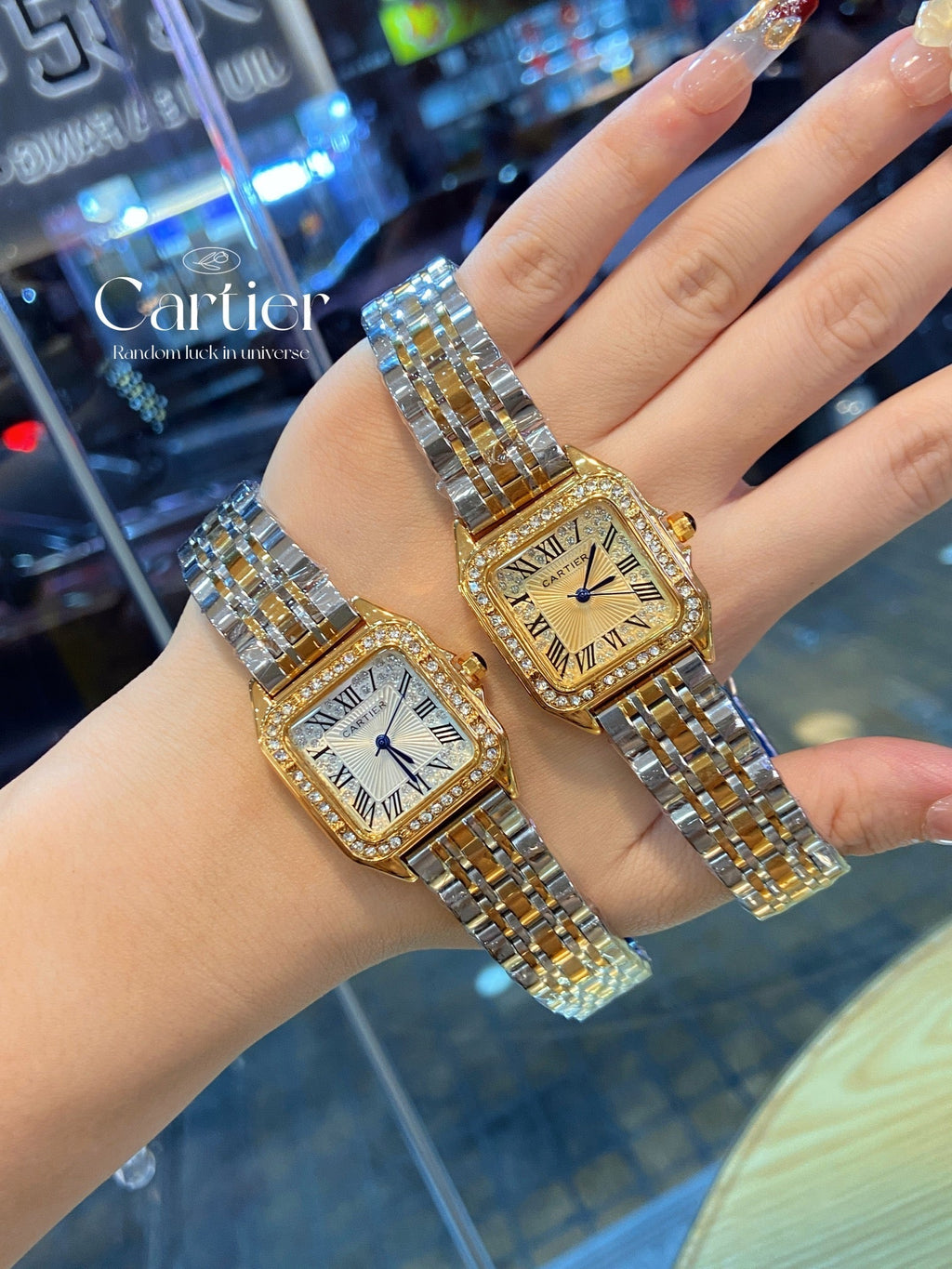 Cartier Panter Gold Watch